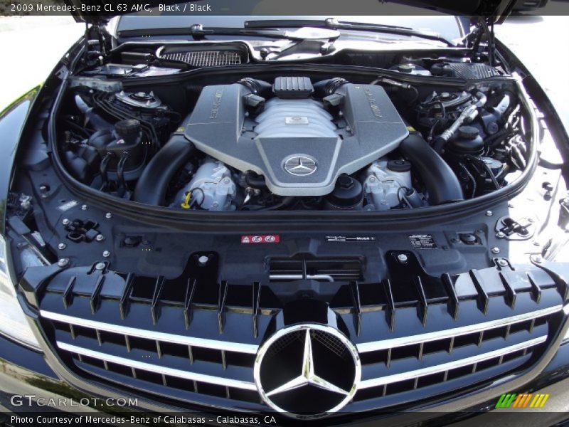  2009 CL 63 AMG Engine - 6.2 Liter AMG DOHC 32-Valve VVT V8
