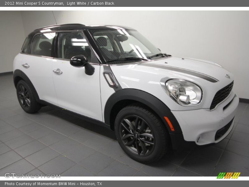 Light White / Carbon Black 2012 Mini Cooper S Countryman