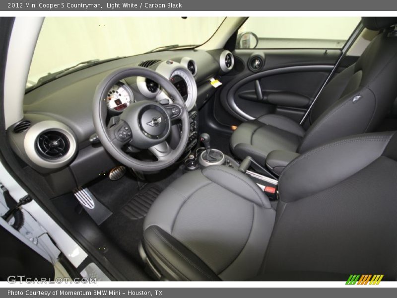 Light White / Carbon Black 2012 Mini Cooper S Countryman