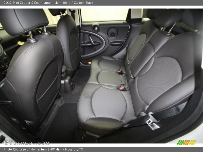  2012 Cooper S Countryman Carbon Black Interior