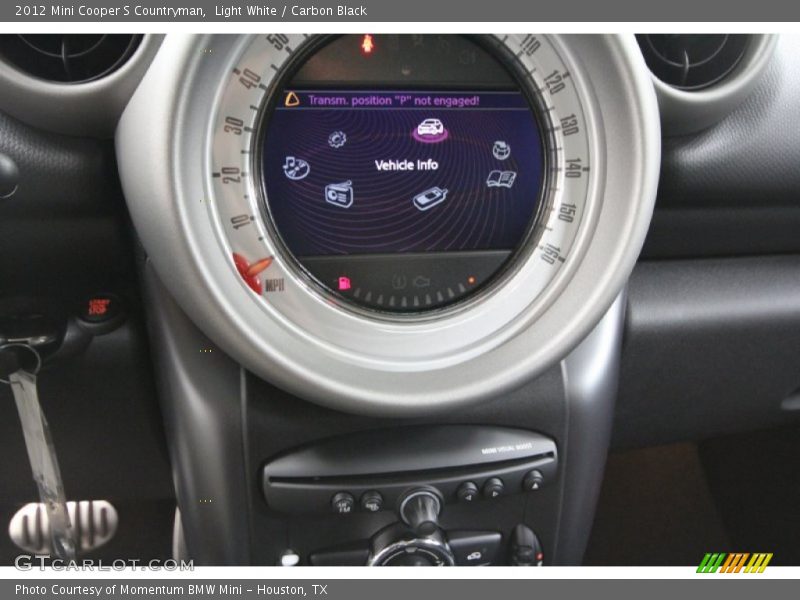  2012 Cooper S Countryman S Countryman Gauges