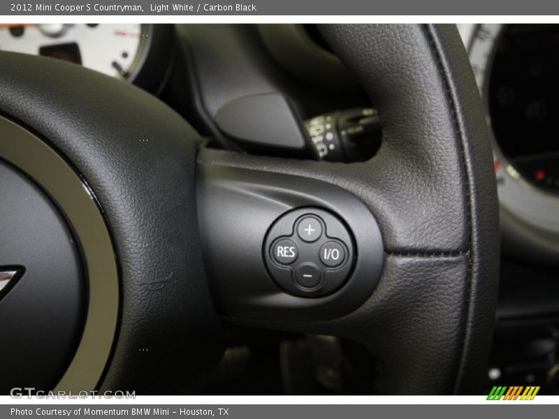 Light White / Carbon Black 2012 Mini Cooper S Countryman