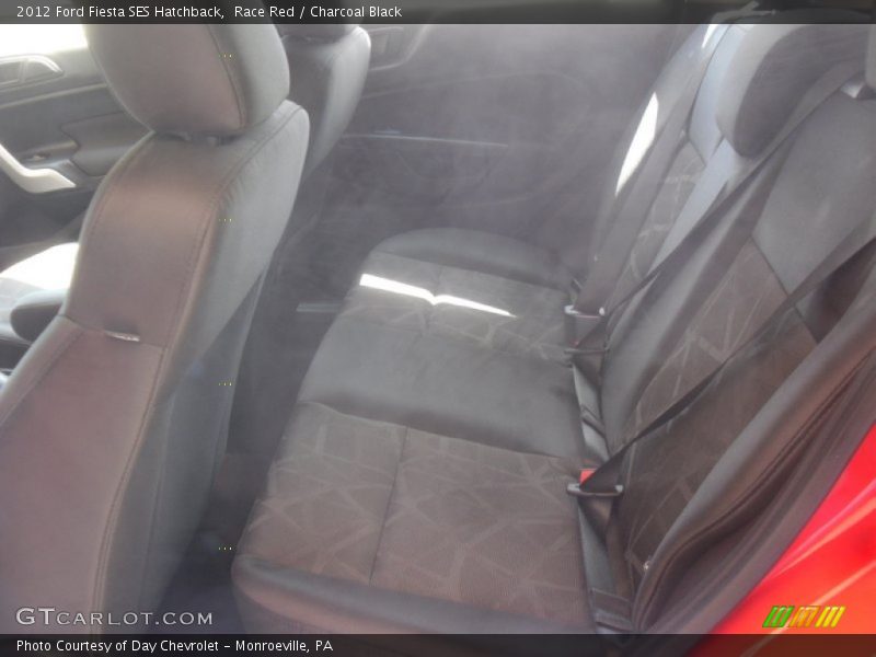 Race Red / Charcoal Black 2012 Ford Fiesta SES Hatchback