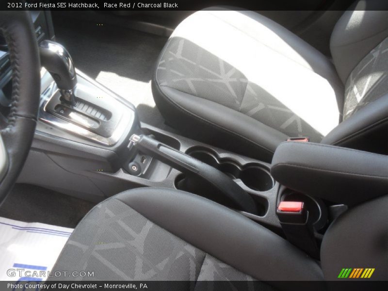 Race Red / Charcoal Black 2012 Ford Fiesta SES Hatchback