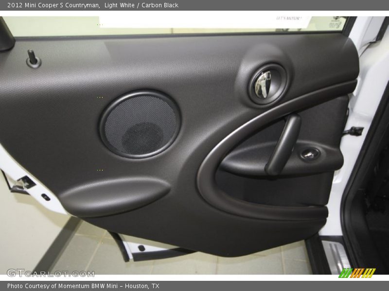 Light White / Carbon Black 2012 Mini Cooper S Countryman