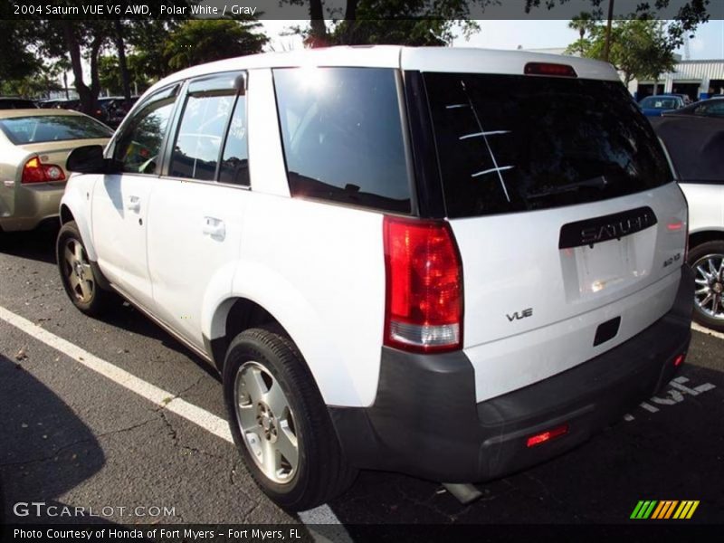 Polar White / Gray 2004 Saturn VUE V6 AWD