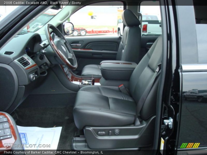 Black Raven / Ebony 2008 Cadillac Escalade AWD
