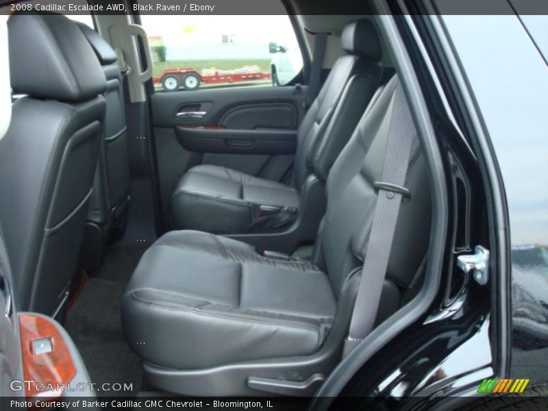 Black Raven / Ebony 2008 Cadillac Escalade AWD