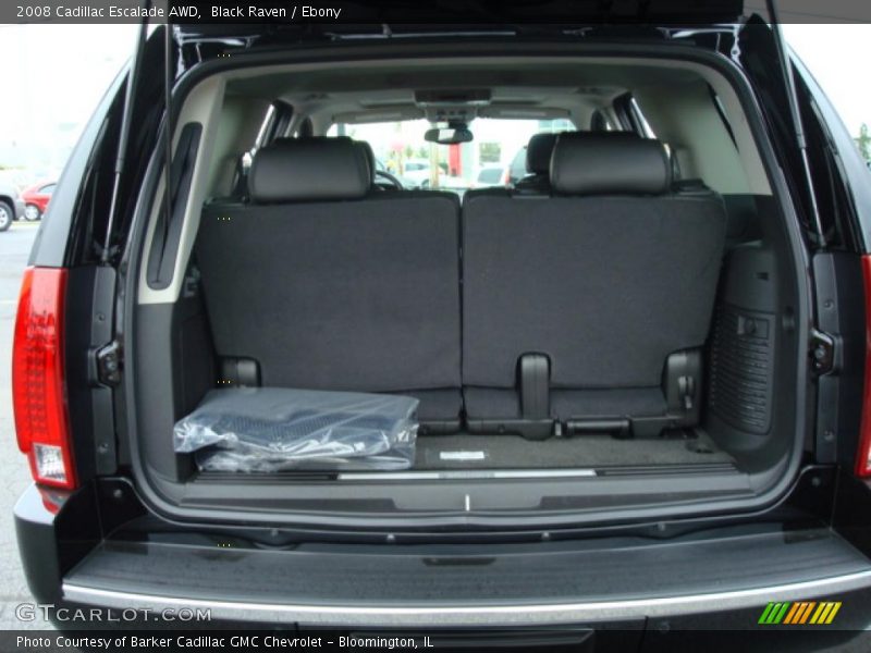 Black Raven / Ebony 2008 Cadillac Escalade AWD