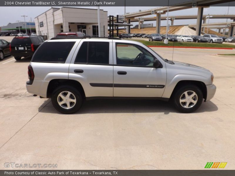 Silverstone Metallic / Dark Pewter 2004 Chevrolet TrailBlazer LS