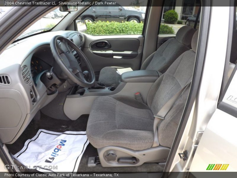 Silverstone Metallic / Dark Pewter 2004 Chevrolet TrailBlazer LS