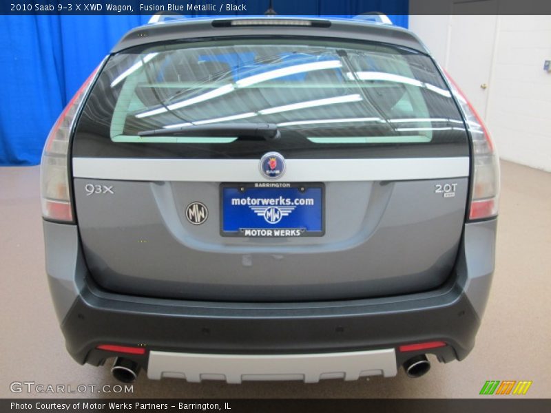 Fusion Blue Metallic / Black 2010 Saab 9-3 X XWD Wagon