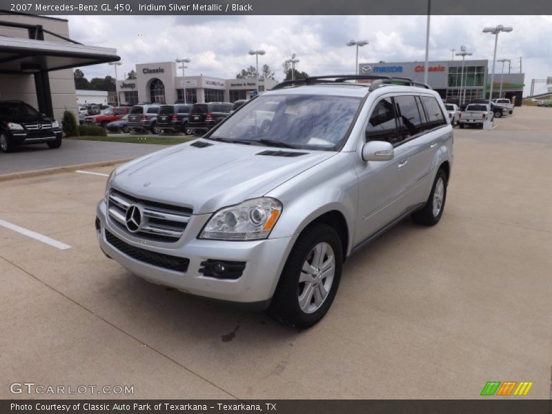 Iridium Silver Metallic / Black 2007 Mercedes-Benz GL 450