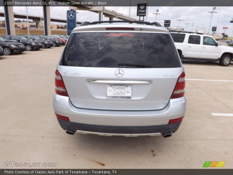 Iridium Silver Metallic / Black 2007 Mercedes-Benz GL 450