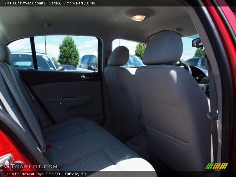 Victory Red / Gray 2010 Chevrolet Cobalt LT Sedan