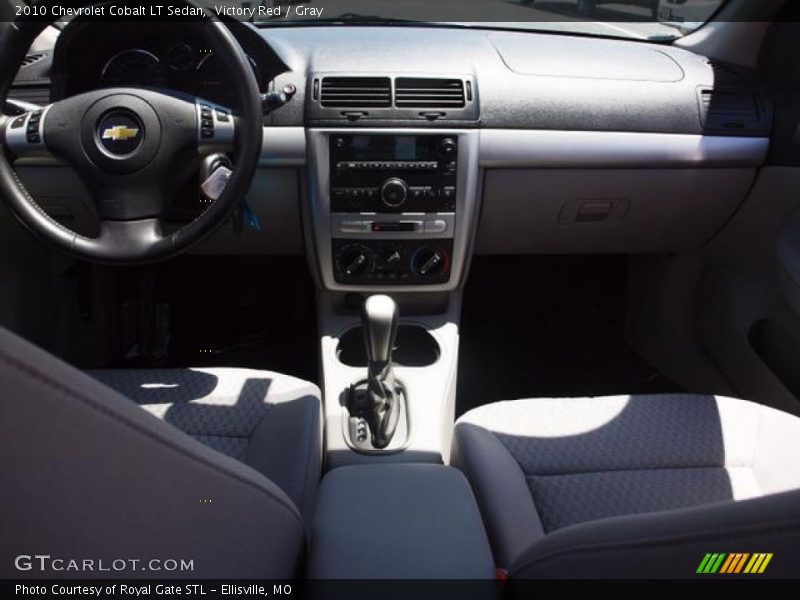 Victory Red / Gray 2010 Chevrolet Cobalt LT Sedan