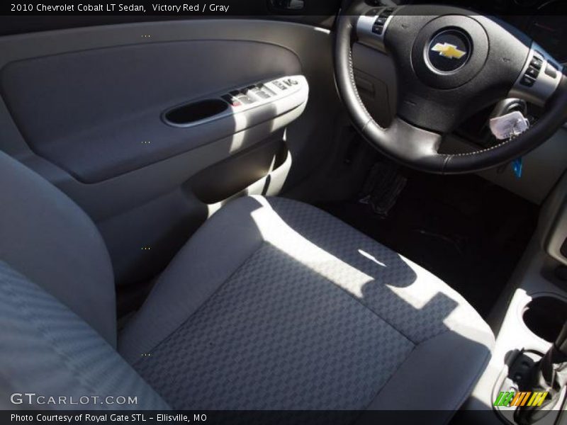 Victory Red / Gray 2010 Chevrolet Cobalt LT Sedan