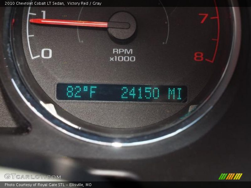 Victory Red / Gray 2010 Chevrolet Cobalt LT Sedan