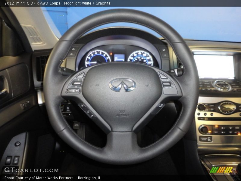  2012 G 37 x AWD Coupe Steering Wheel