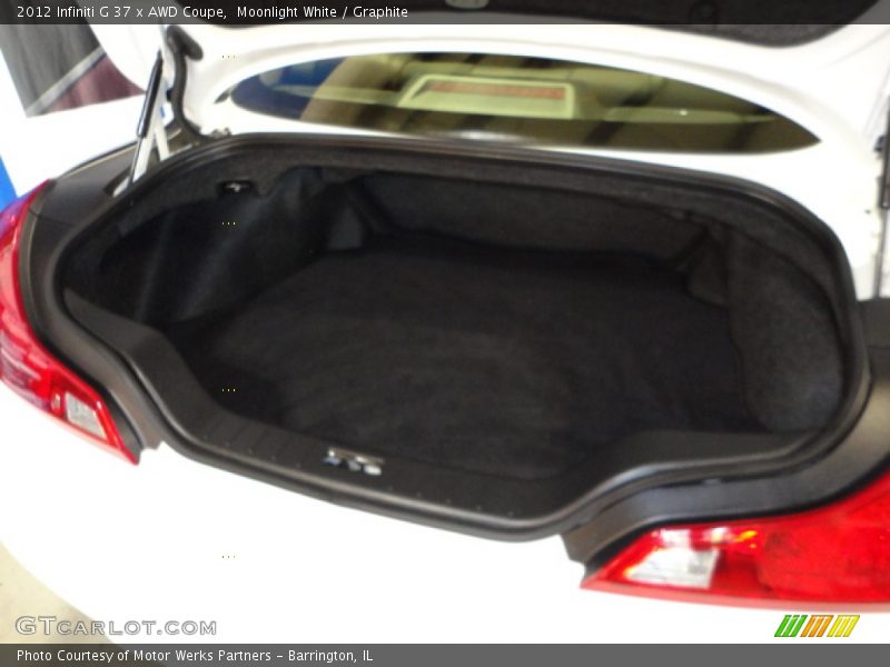  2012 G 37 x AWD Coupe Trunk