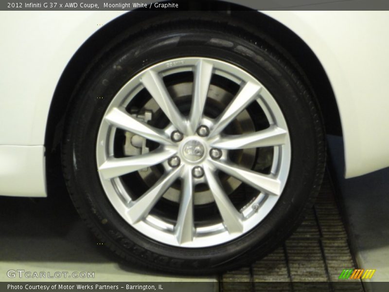  2012 G 37 x AWD Coupe Wheel