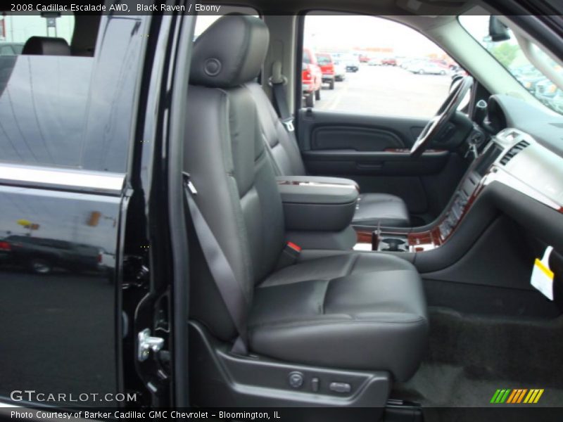 Black Raven / Ebony 2008 Cadillac Escalade AWD