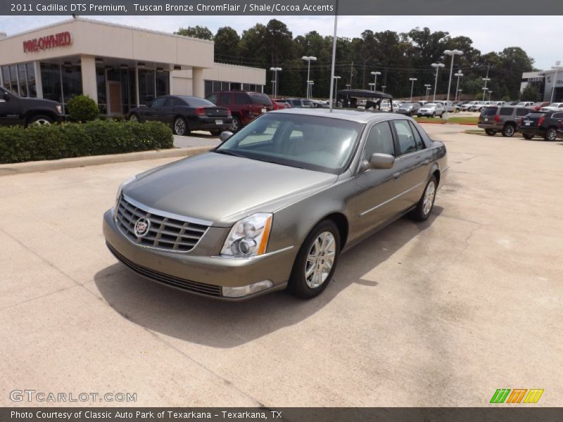 Tuscan Bronze ChromFlair / Shale/Cocoa Accents 2011 Cadillac DTS Premium