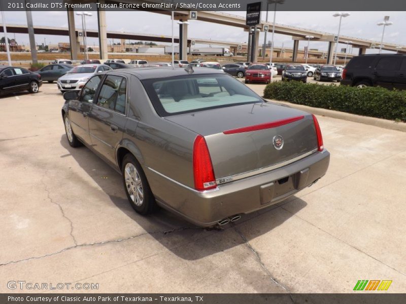 Tuscan Bronze ChromFlair / Shale/Cocoa Accents 2011 Cadillac DTS Premium