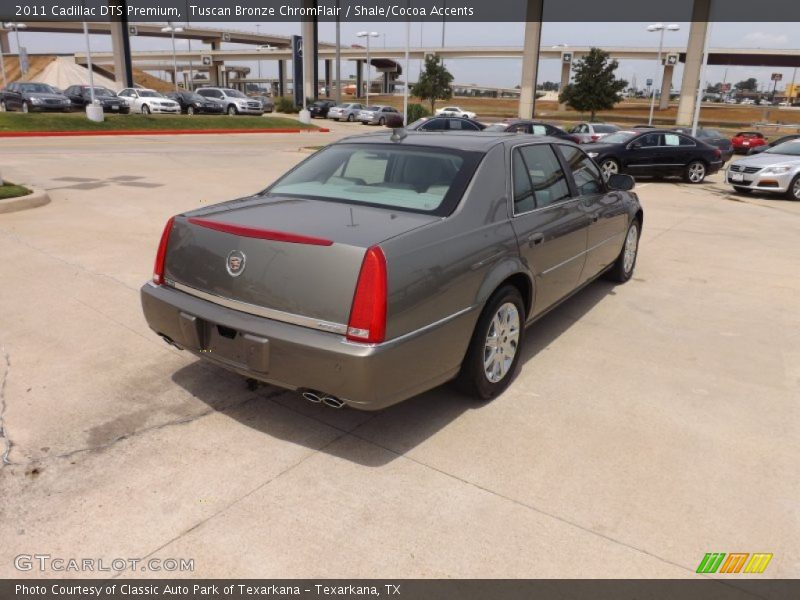 Tuscan Bronze ChromFlair / Shale/Cocoa Accents 2011 Cadillac DTS Premium