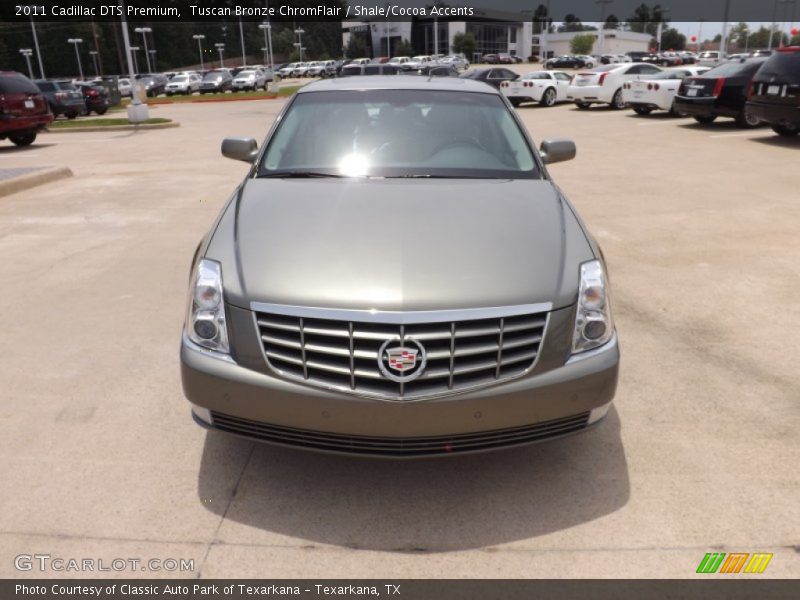 Tuscan Bronze ChromFlair / Shale/Cocoa Accents 2011 Cadillac DTS Premium