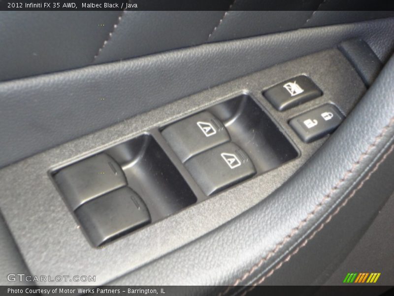Malbec Black / Java 2012 Infiniti FX 35 AWD