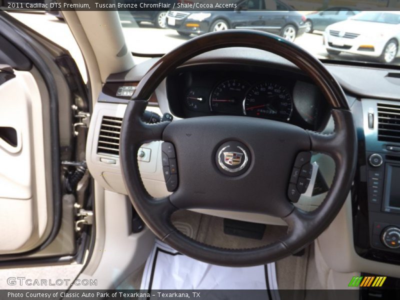 Tuscan Bronze ChromFlair / Shale/Cocoa Accents 2011 Cadillac DTS Premium