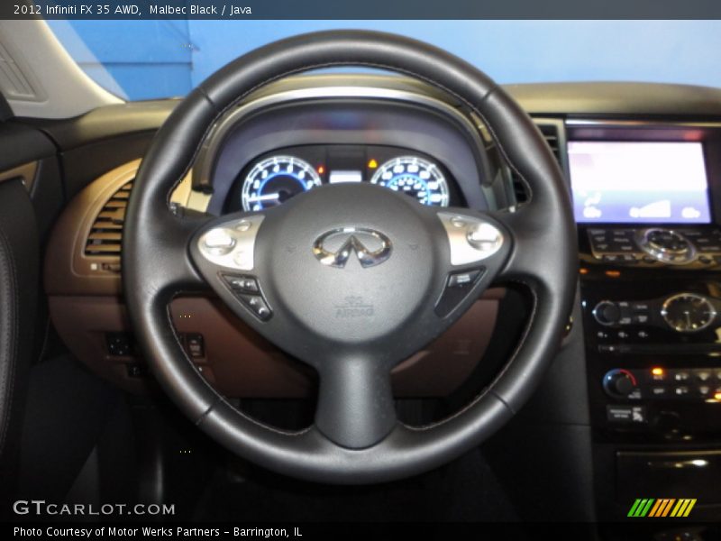  2012 FX 35 AWD Steering Wheel