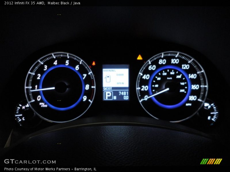  2012 FX 35 AWD 35 AWD Gauges