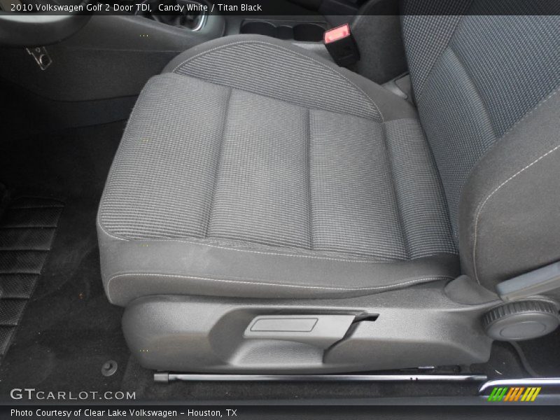 Candy White / Titan Black 2010 Volkswagen Golf 2 Door TDI