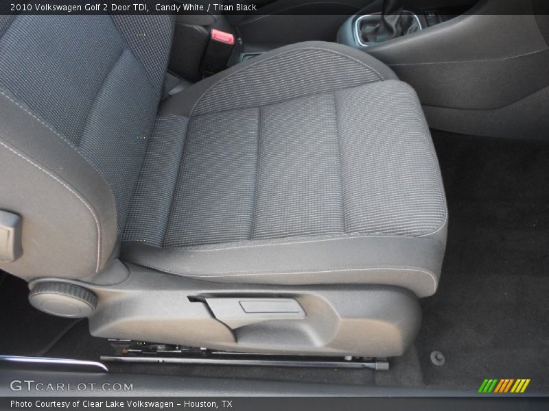 Candy White / Titan Black 2010 Volkswagen Golf 2 Door TDI