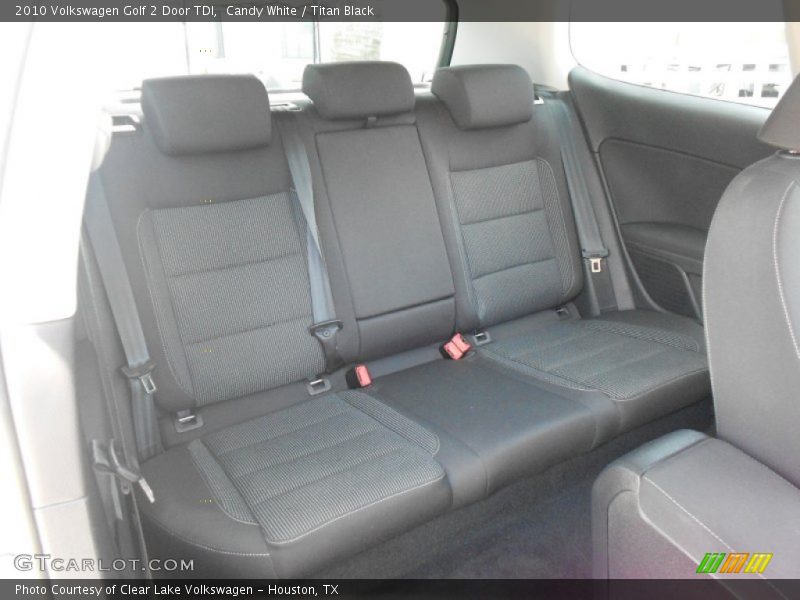 Candy White / Titan Black 2010 Volkswagen Golf 2 Door TDI