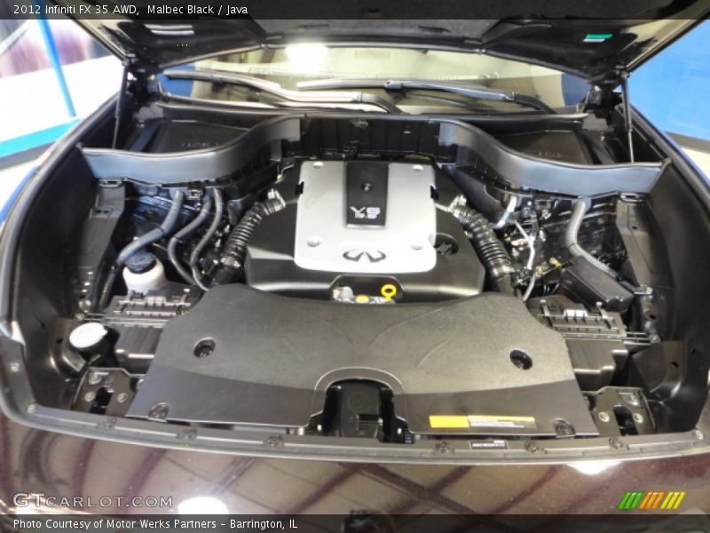  2012 FX 35 AWD Engine - 3.5 Liter DOHC 24-Valve CVTCS V6
