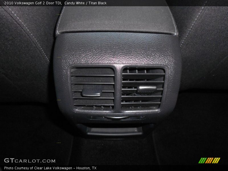 Candy White / Titan Black 2010 Volkswagen Golf 2 Door TDI