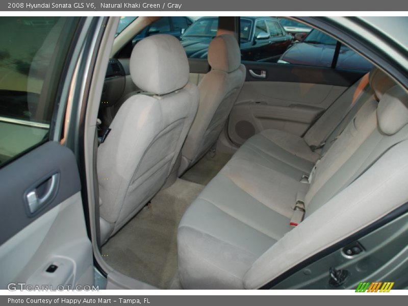 Natural Khaki Green / Gray 2008 Hyundai Sonata GLS V6