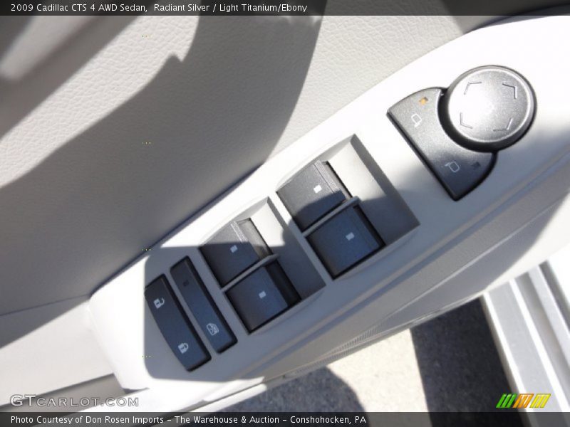 Radiant Silver / Light Titanium/Ebony 2009 Cadillac CTS 4 AWD Sedan
