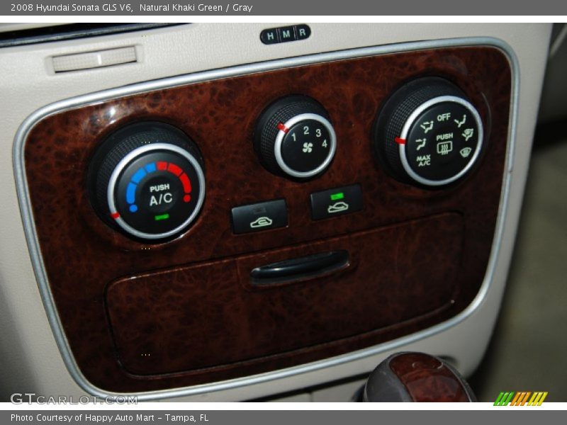 Natural Khaki Green / Gray 2008 Hyundai Sonata GLS V6