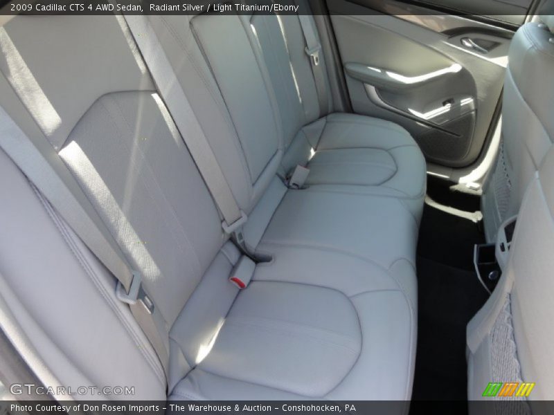 Radiant Silver / Light Titanium/Ebony 2009 Cadillac CTS 4 AWD Sedan
