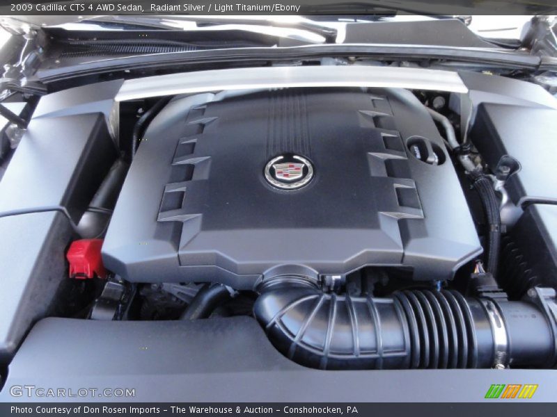 Radiant Silver / Light Titanium/Ebony 2009 Cadillac CTS 4 AWD Sedan