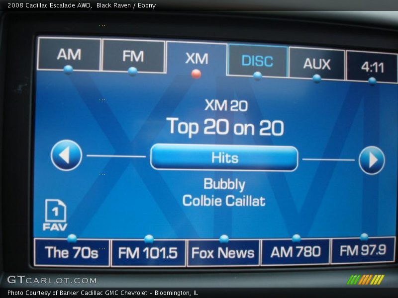 Black Raven / Ebony 2008 Cadillac Escalade AWD