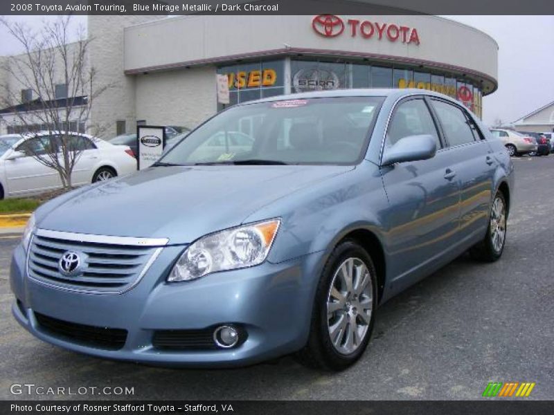 Blue Mirage Metallic / Dark Charcoal 2008 Toyota Avalon Touring