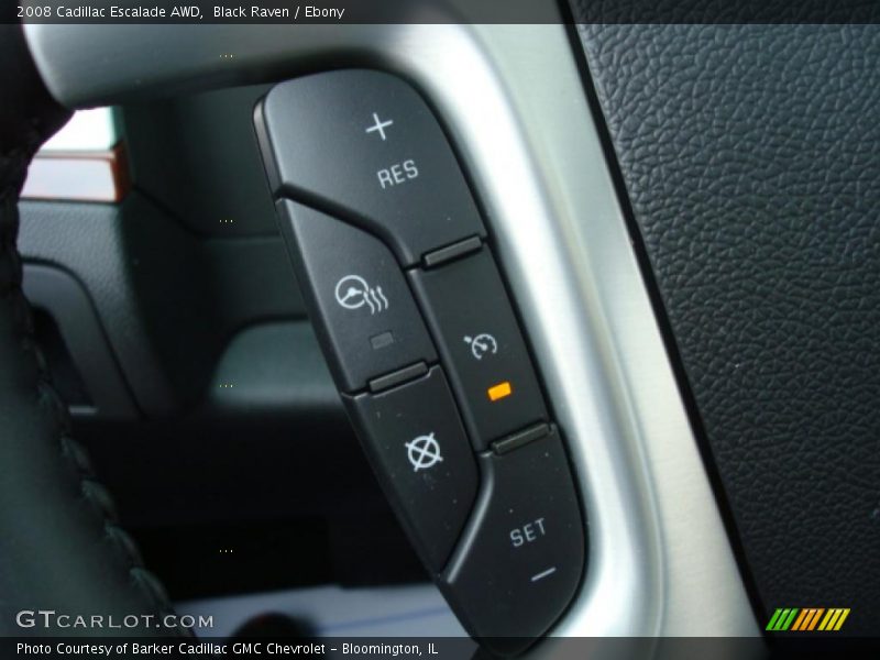 Black Raven / Ebony 2008 Cadillac Escalade AWD