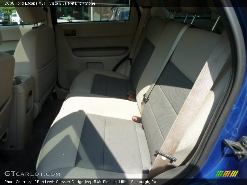 Vista Blue Metallic / Stone 2008 Ford Escape XLT