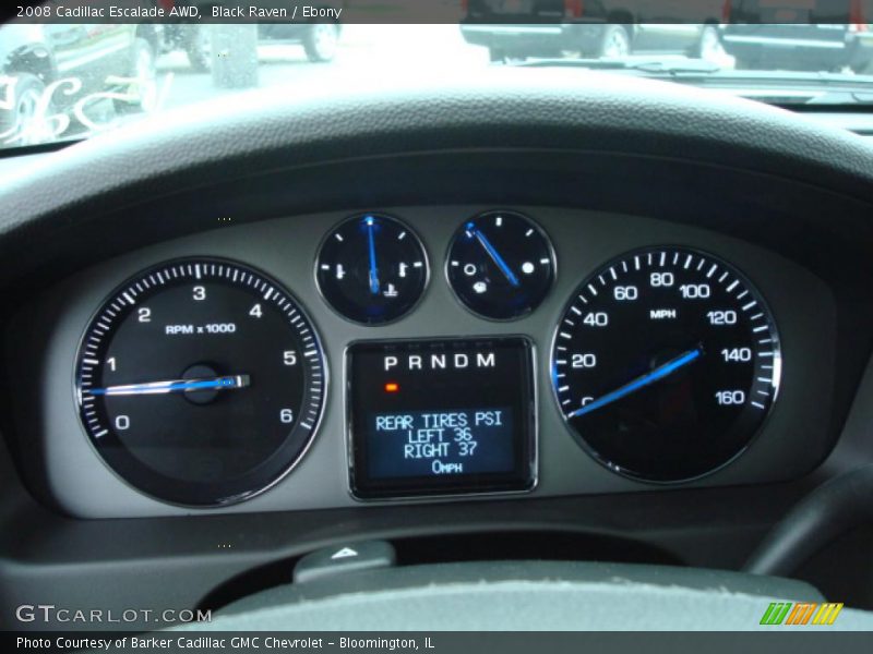 Black Raven / Ebony 2008 Cadillac Escalade AWD