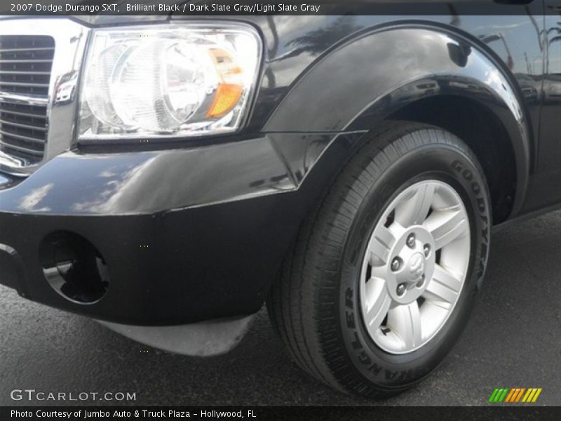 Brilliant Black / Dark Slate Gray/Light Slate Gray 2007 Dodge Durango SXT